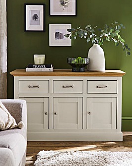 Julipa Ashford 3 Door 3 Drawer Sideboard